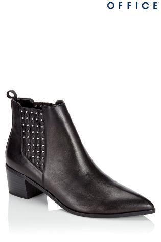 Office Stud Chelsea Boots